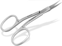 Gebogene Nagelhautschere aus Edelstahl Manik�re Hautschere Ergonomisch Geformt