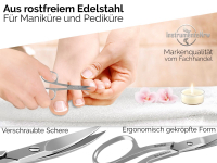 Ergo Nagelschere Funagelschere 9,5 cm Extra Scharf und Przise