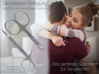 Ergo Nagelschere Nagel-Hautschere Set Turmspitze Gebogen