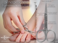 Kombi-Nagel-Hautschere + Nagelschere