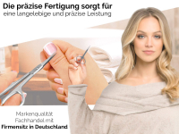 Manikre-Set Pedikre-Set Nagelschere + Nagelhautschere | 2-Teilig | Edelstahl Rostfrei