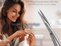 Profi Nagelscheren Set Nagelhautschere Hautschere Nagelschere Gebogen Kombi Set f�r Finger und Fu�n�gel - Qualit�t von InstrumenteNRW mit Sitz in Deutschland