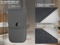 Linksh�nder Nagelschere aus rostfreiem Edelstahl mit Etui