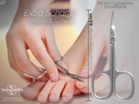 Nagelhautschere Hautschere Manik�re Knipser mit Feinem und Pr�zisem Schnitt zum k�rzen von Nagelhautresten - Hautschere Classic Rostfrei Edelstahl zur Nagelhautpflege 9,5 cm