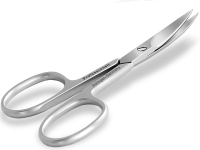 Solinger Nagelschere aus Solingen mit einseitiger Mikroverzahnung Edelstahl Rostfrei Fu�nagelschere mit Extra Scharfer leicht gebogener Schnittfl�che f�r Manik�re und Pedik�re