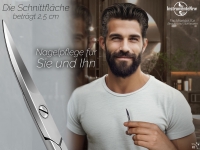 Solinger Nagelschere aus Solingen Classic Modell mit einseitiger Mikroverzahnung Fu�nagelschere mit Extra Scharfer und gebogener Schnittfl�che f�r H�nde und F��e Edelstahl