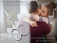 Nagelhautschere Hautschere Manikre Schere 9,5 cm