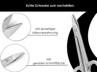 Nagelscheren Set mit Mirkoverzahnung