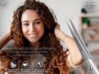 ICE Tempered Haarschere Fris�rschere mit Mikroverzahnung