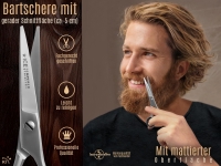 Bartschere Haarschere Friseurschere 5 Zoll