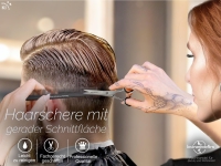 ICE Friseurschere Haarschere Mikroverzahnung 5 ICE Tempered Stainless Steel