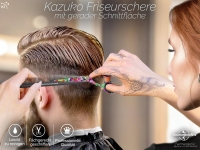 Friseurschere Kazuko FLOWER 5.5