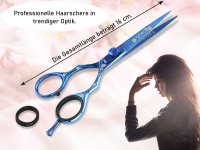 Haarschere Friseurschere 16 cm Titan fr die Haarpflege