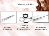 Haarschere Friseurschere fr einen Przisen Haarschnitt - Haarschneideschere aus rostfreiem Edelstahl 15,24 cm