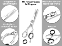 Friseurhaarschere Kazuko Super Cut 6 Zoll