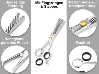 Effilierschere SUPER-CUT - 5 Zoll -