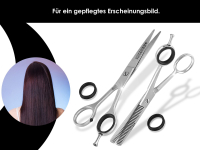 Effilierschere und Haarschere 7 Zoll im Set