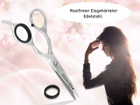 Haarschere Friseurschere mit Mikroverzahnung 6 Zoll 15,24 cm