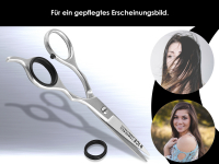 Ergo Haarschere Friseurschere 17.78 cm 7 Zoll ICE-Tempered