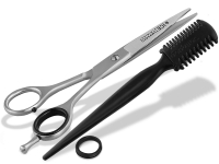 Haarscheren Set 6 Zoll+ Effilierer Solingen ICE-Tempered Stainless Friseurschere