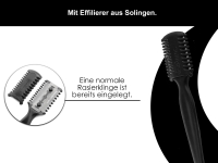 Haarscheren Set 5 Zoll+ Effilierer Solingen Haar-Ausdnner Friseurschere