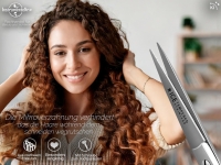 3-Teiliges ERGO Haarscheren Set 5.5 Zoll 13.97 cm mit Mikroverzahnung + Effilierer Solingen + Kamm