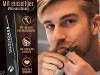 Haarschere Friseurschere Bartschere mit Mikroverzahnung 5 Zoll 12,7 cm Schwarz