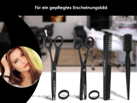 Haarscheren Set 5.5 Zoll mit Modellierschere, Kamm und Effilierer