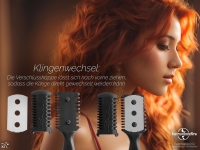 Haar Kamm & Effilierkamm aus Solingen 2-Teiliges Set