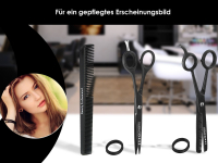 Friseurscheren-Set Modellierschere und Haarschere + Kamm