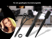 Haarscheren Set 5.5 Zoll mit Haarkamm und Effilierkamm aus Solingen