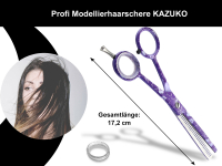 Effilierschere Modellierschere Haarschere mit 1-Zahnung zum ausdnnen und modellieren