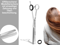 Effilierschere Modelierschere Haarschere Extra Lange Schere Friseurschere 20 cm