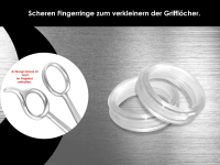 Ersatz Fingerringe fr Haarscheren Friseurscheren mit 2 cm Innendurchmesser