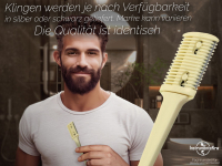 Effilierer Ausdnn Kamm Effiliermesser Haarpflege zum Ausdnnen und Schneiden von Haaren mit 10 Ersatzklingen