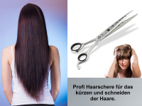 Haarschere Loch Design 15,24 cm Edelstahl Rostfrei