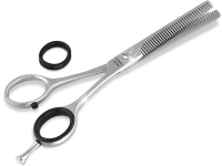 Profi Effilierschere Haarschere Edelstahl Haarschneideschere mit Scharfer Schneide für ein perfekten Haarschnitt