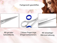 Haarschere Friseurschere Haarschneideschere aus Hochwertigem Rostfreiem Edelstahl 6 Zoll = 15,24 cm