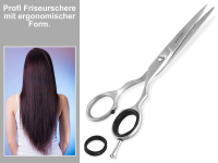 Friseurschere Ergonomisch Edelstahl Rostfrei 17 cm