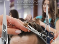 Haarschneideschere Friseurschere 15,5 cm aus rostfreiem Edelstahl