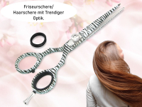 Profi Haarschere Friseurschere Ergo 5,5 Zoll Haarschneideschere mit Scharfem und Przisem Schnitt fr einen perfekten Haarschnitt