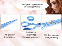 Profi Haarschere Friseurschere Ergo 5,5 Zoll Haarschneideschere zum przisen Schneiden und Stylen von Haaren 13,97 cm