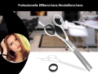 Friseurschere Modellierschere 15,8 cm zum Ausdnnen und Modellieren der Haare