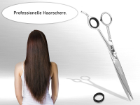 Haarschere Friseurschere 22 cm mit Hochglanz Finish