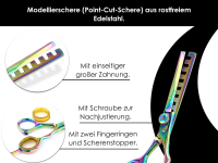 Modellierschere Haarschere 16 cm zum Ausdnnen und Modellieren von Haaren
