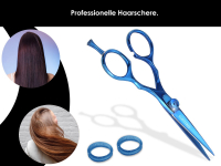 Haarschere Titan Friseurschere Edelstahl Rostfrei 14,6 cm