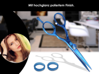 Haarschere Titan Friseurschere Edelstahl Rostfrei 14,6 cm