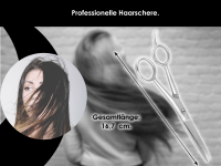 Friseurschere Haarschere 16,7 cm zum Schneiden, Stylen von Haaren