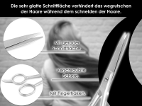 Friseurschere Haarschere 16,7 cm zum Schneiden, Stylen von Haaren