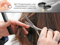 Effilierschere Haarschere Friseurschere 15,24 cm Modellierschere Edelstahl Rostfrei Haarschneideschere mit Scharfer Schneide fr einen perfekten Haarschnitt 6 Zoll